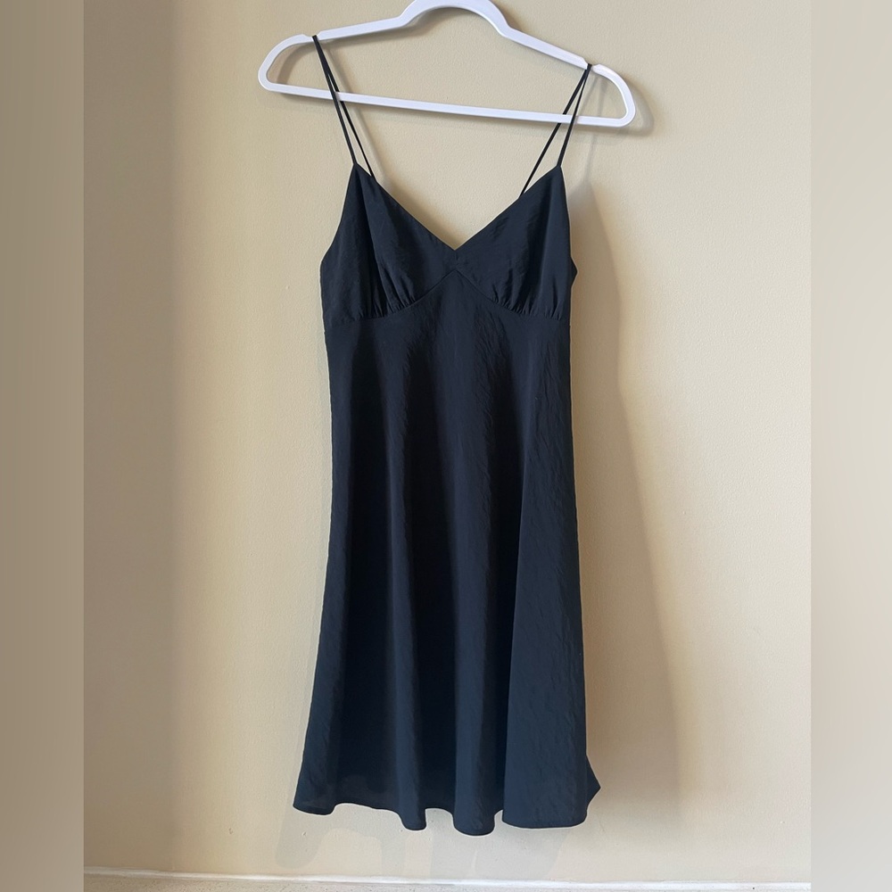 MADEWELL Mini spaghetti strap slip dress